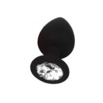 Plug Anal Silicona Mediano con Strass (PSM)