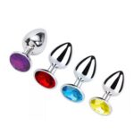 Plug Anal Metalico mediano con Strass (PMM) - Imagen 2