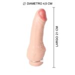 Bravo Clitoriano Prótesis hueca con recubrimiento de silicona (PH-M09)