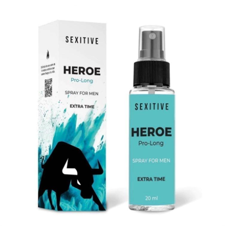 Imagen24 Sexitive – Heroe Pro-Long Extra Time Spray masculino 20ml (SH-ET) - Imagen 1