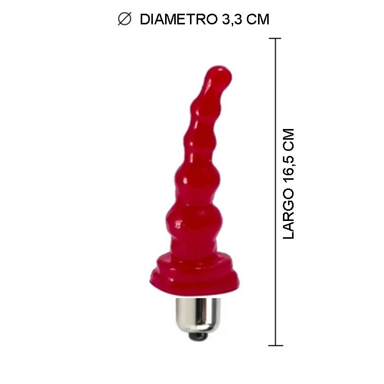 Imagen28 Plug Anal Pino Micro vibro (V-094) - Imagen 1