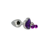Plug Anal Metalico Corazón con cascabeles (PMC-CC) - Imagen 3