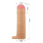 Pretty Love - Funda Extensora de 1 pulgada con Anillo Testicular (PL-FA-01) - Imagen 2