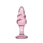 Plug Anal Vidrio Templado Rosa (PVT-Rosa)