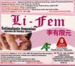 Li Fem – Estimulante Femenino caja 8 unidades (LFx8) - Imagen 2