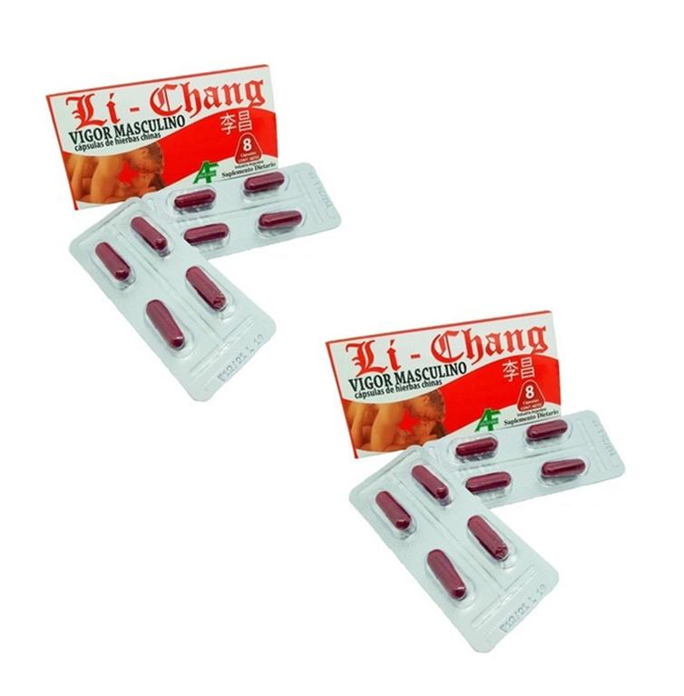li x 16 Li Chang – Vigor Masculino Caja 8 unidades x 2 (LCx16) - Imagen 1