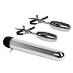 Baile bala Vibradora Turbo con pinzas para pezones (IP-049) - Imagen 3