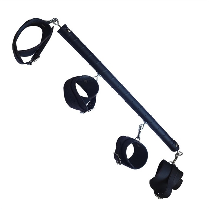 CU02X4 Inmovilizador para muñecas y tobillos con esposas mosqueton (S-014-M) - Imagen 1