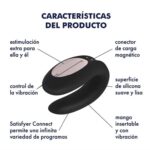 Satisfyer - Double Joy Negro (SF-DJ/N) - Imagen 4
