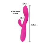 Vibrador Rabbit Sexy & Funny USB Modelo 1 (S&F-R01) - Imagen 2