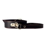 Collar con correa cuero (S-025)