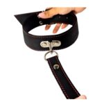Collar con correa cuero (S-025) - Imagen 2