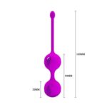 Pretty Love - Bolas Chinas 2 color violeta (PL-BC-V2) - Imagen 2