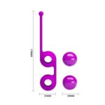 Pretty Love - Bolas Chinas 3 color violeta (PL-BC-V3) - Imagen 3