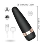 Satisfyer - Pro 3+ Succionador Clitoris + Vibrador (SF-P3+) - Imagen 2