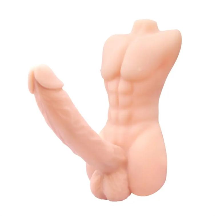 Imagen43 Baile Torso con dildo Vertebrado Bigger Man Monster Dick (BL-TDV-MD) - Imagen 1