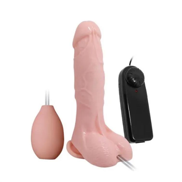 Imagen539 Baile Dildo Eyaculador con vibro (DE-BL-V) - Imagen 1