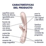 Satisfyer - Hot Lover vibrador Rabbit con efecto calor (SF-HL) - Imagen 2