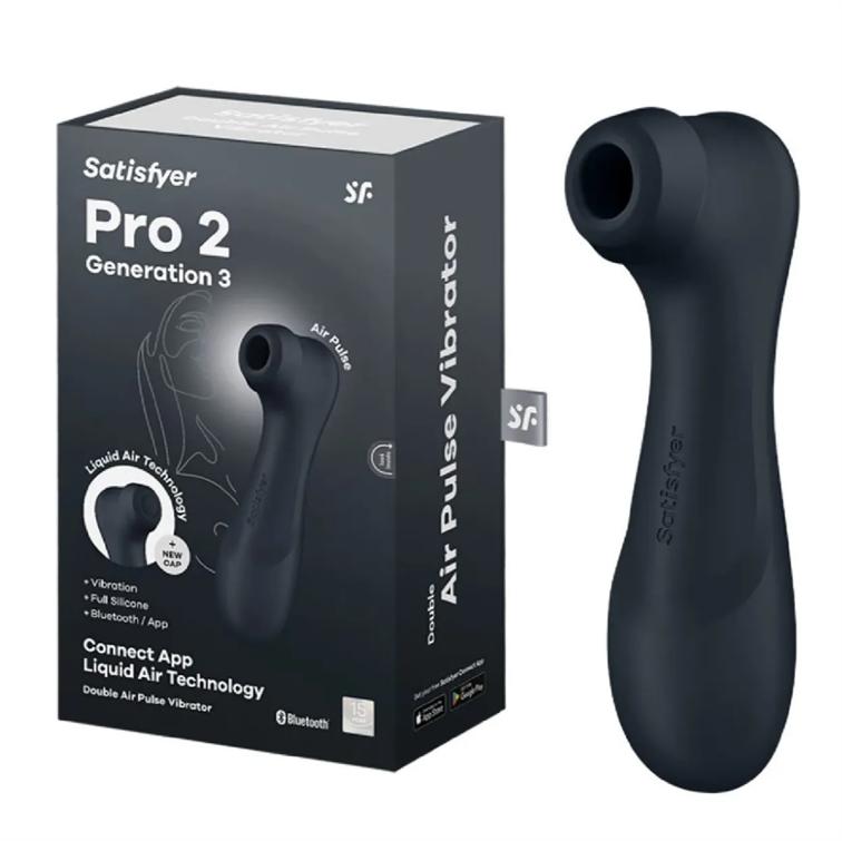 Imagen95 Satisfyer - Succionador Pro 2 Generación 3 Negro (SF-P2/G3N) - Imagen 1