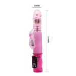 Baile Vibrador Rotador Rabbit con movimiento sube y baja (BL-R-SB) - Imagen 2