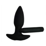 Plug Anal Con Vibrador Silicona Bulk (IP-080) - Imagen 2