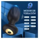 Plug anal con vibracion carga USB y control por App (PSV-02) - Imagen 3