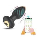 Plug anal con vibracion carga USB y control por App (PSV-02)