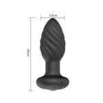 Plug anal con vibracion carga USB y control por App (PSV-02) - Imagen 2