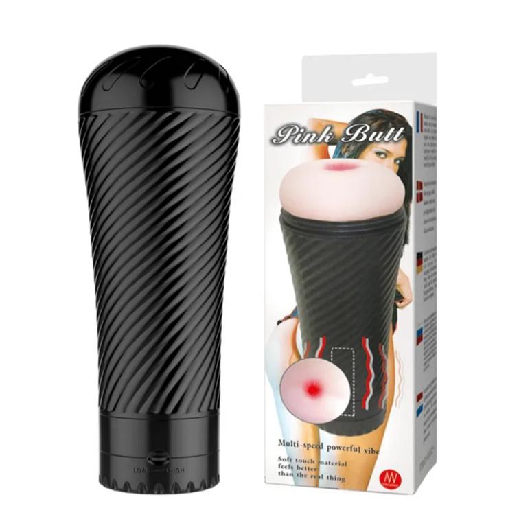 Imagen19-2 Masturbador cola con vibro Baile Pink Butt (MA-BL-PB) - Imagen 1