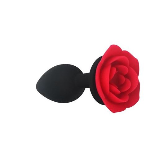 ft-570947-anal-plug-flower-silicone-small-red-669d15b37f1f4dcd965df661db69e4fc Plug Anal Silicona Mediano Rosa Roja (PSM-RR) - Imagen 1