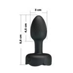 Pretty Love - Olman 4 Plug anal vibrador con luces led USB (PL-Olman) - Imagen 2