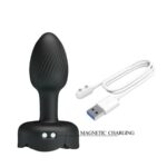 Pretty Love - Olman 4 Plug anal vibrador con luces led USB (PL-Olman) - Imagen 6