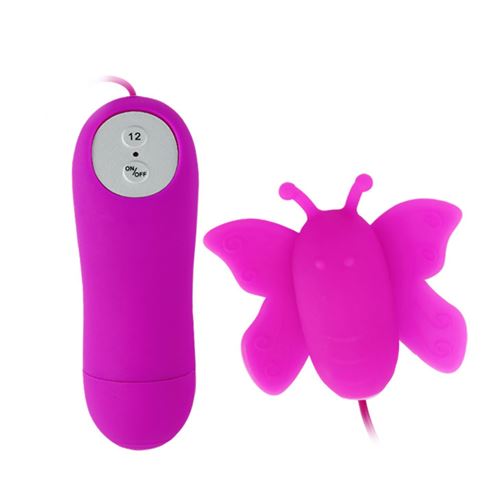 bi-014143-mariposa-silicona-multifuncion-control-8f7e21250f7441739907e4f7558b0a2a Bala vibradora Baile Mariposa 2 (BL-M2) - Imagen 1