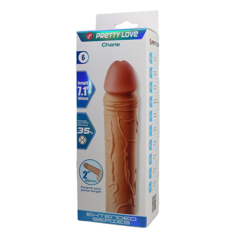 bi-026254-funda-con-extencion-pene-4dae18d88fd14946b93aa6e630c4fb91 Pretty Love - Funda Extensora de 2 pulgada (PL-FA-07) - Imagen 1