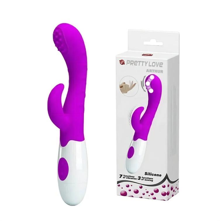 Imagen11 Pretty Love Vibrador Rabbit Arthur (PL-R-08) - Imagen 1