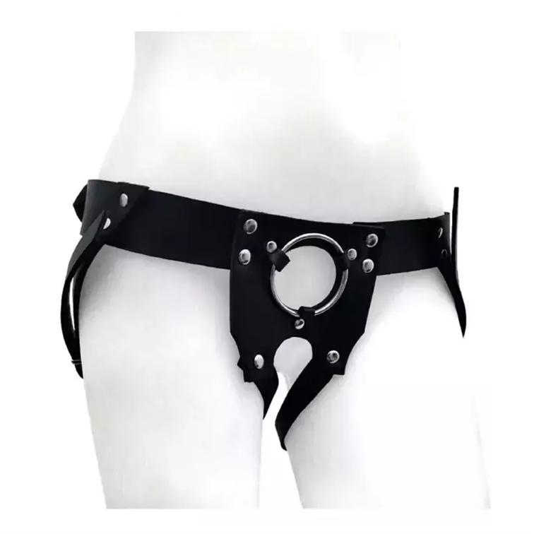 Imagen333 Arnes unisex con cinturon cuero vegano (S-081) - Imagen 1