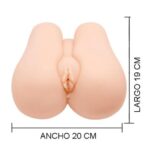 Masturbador Crazy Bull – Vibrador Vagina y Ano (MA-CB-VA) - Imagen 2