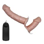 Strap On Doble Baile Ultra con vibro Piel 2 (BL-SOV-03) - Imagen 4