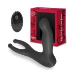 Vibrador Estimulador Prostatico con Anillo para testiculos USB (ST-EPA-V1)