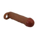 Pretty Love - Funda Extensora de 1 pulgada Moreno con Anillo Testicular (PL-FA-01-M) - Imagen 4