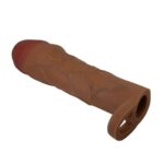 Pretty Love - Funda Extensora de 2 pulgadas Moreno con Anillo Testicular (PL-FA-02-M) - Imagen 5