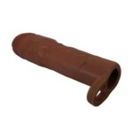Pretty Love - Funda Extensora de 3 pulgadas Moreno con Anillo Testicular (PL-FA-03-M) - Imagen 5