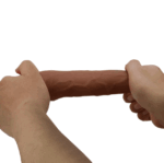 Pretty Love - Funda Extensora de 2 pulgadas Moreno con Anillo Testicular (PL-FA-02-M) - Imagen 7