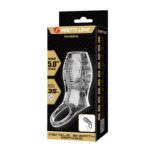 Pretty Love - Funda Abierta Ensanchadora De Pene Trasparente Con Anillo para testiculos (PL-FAE) - Imagen 5