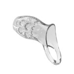 Pretty Love - Funda Abierta Ensanchadora De Pene Trasparente Con Anillo para testiculos (PL-FAE) - Imagen 2