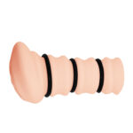 Masturbador Crazy Bull Rossi Flesh con 3 anillos de presion (MA-CB-Rossi) - Imagen 5