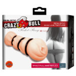 Masturbador Crazy Bull Pocket Pussy con 3 anillos de presion (MA-CB-PP) - Imagen 8