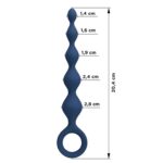 Pretty Love - Plug Anal Inexpulsable De Silicona Flexible Mr Play Azul (PL-PA-A2) - Imagen 2